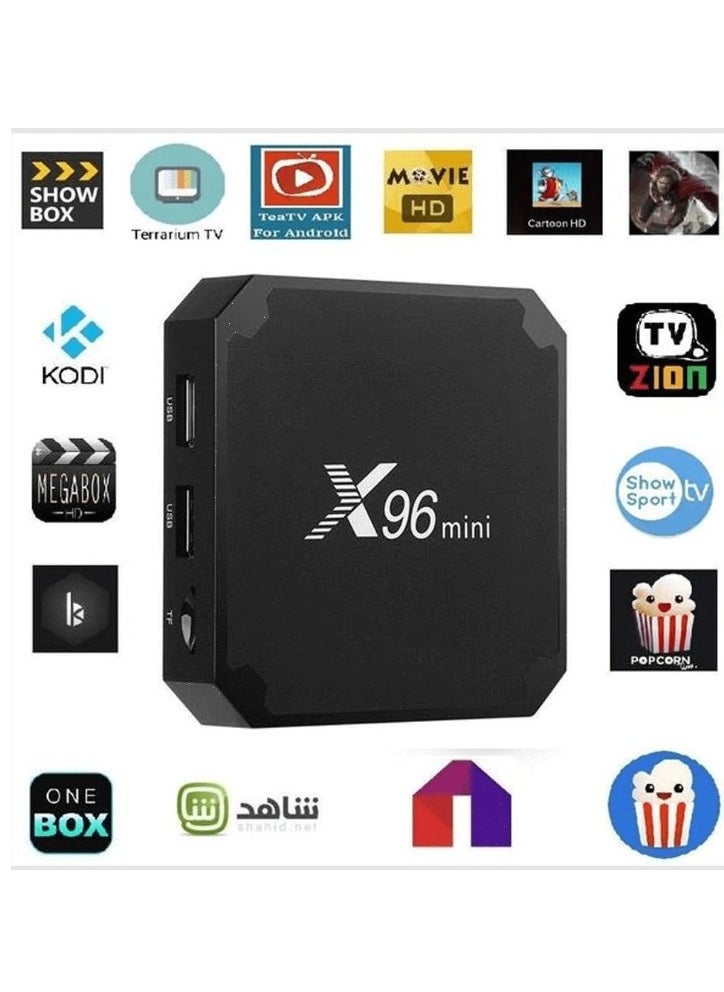 TechFort - Android 4K UHD TV Box With Remote B07N6PFMP1 Black - Image 1