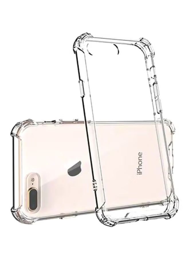 جراب حماية كامل للهاتف iPhone 7P/8P، مقاوم لبصمات الأصابع، للاستخدام طويل الأمد، مقاوم للسقوط، متوافق مع غطاء خلفي شفاف رفيع مقاوم للصدمات لا يصفر لونه. - Image 5