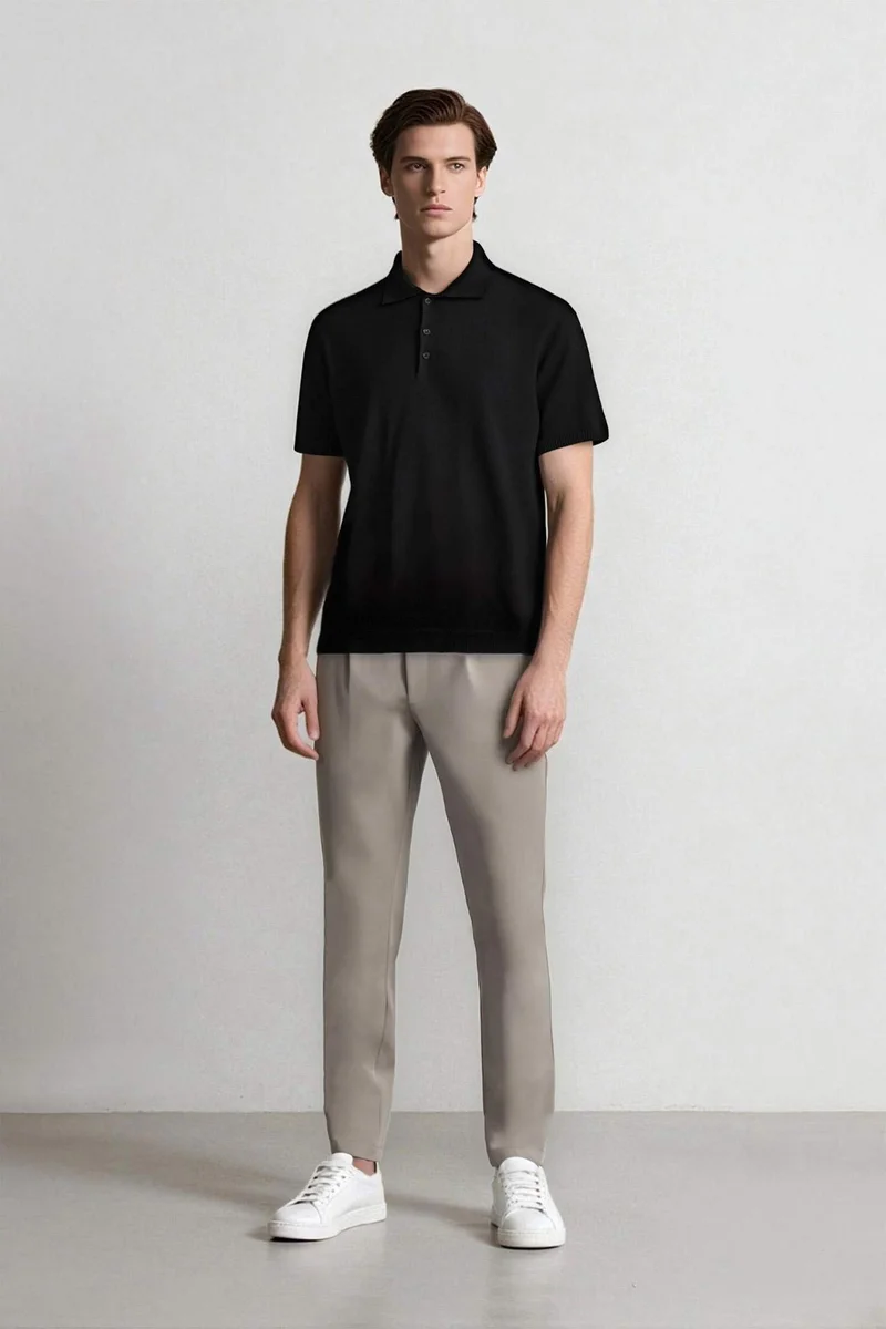 ديفاكتو Straight Leg Stretchable Summer Fabric Joggers