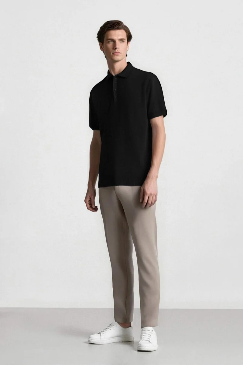 ديفاكتو Straight Leg Stretchable Summer Fabric Joggers