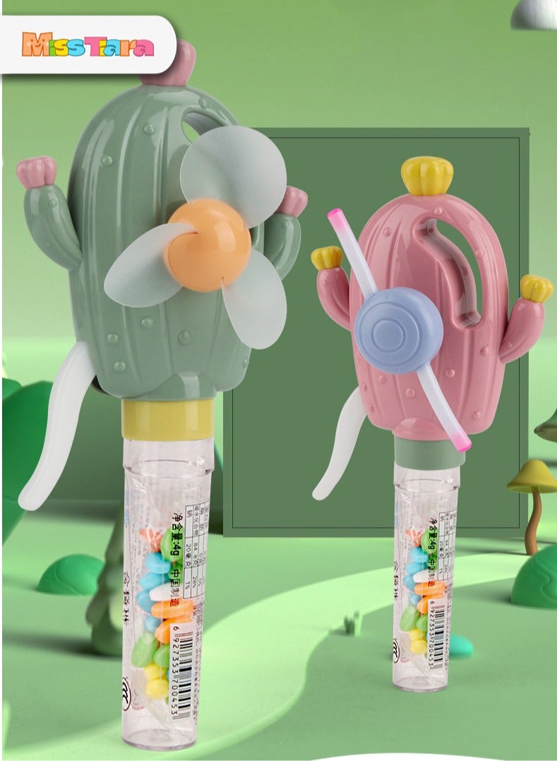 6 Pcs Camera Projection and Cactus Glow Bubble Wand Bubble Water Toy Party Favors for Kids Bubble Wands Toy, Party Favors, Goodie Bags Fillers, Birthday Day Gifts and Prize