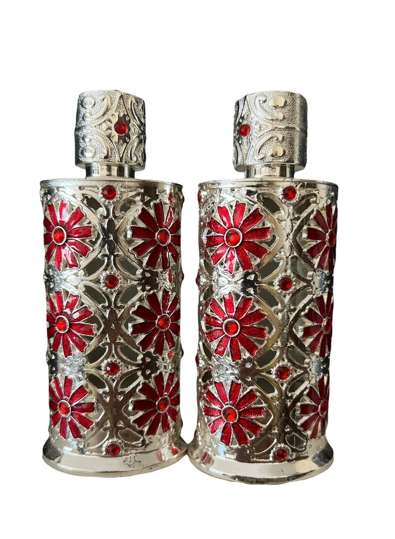 PARO OUD Fancy Empty Glass Attar Bottle 12ml - Image 2
