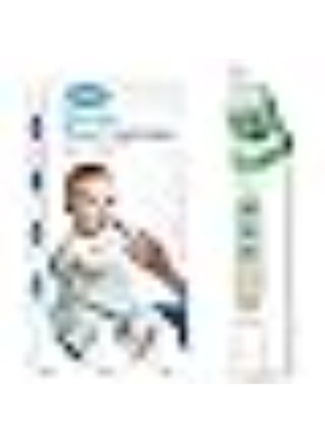 Rechargeable electric nasal aspirator for children – adjustable suction power with 3 silicone tips, waterproof, with music and light - Image 1