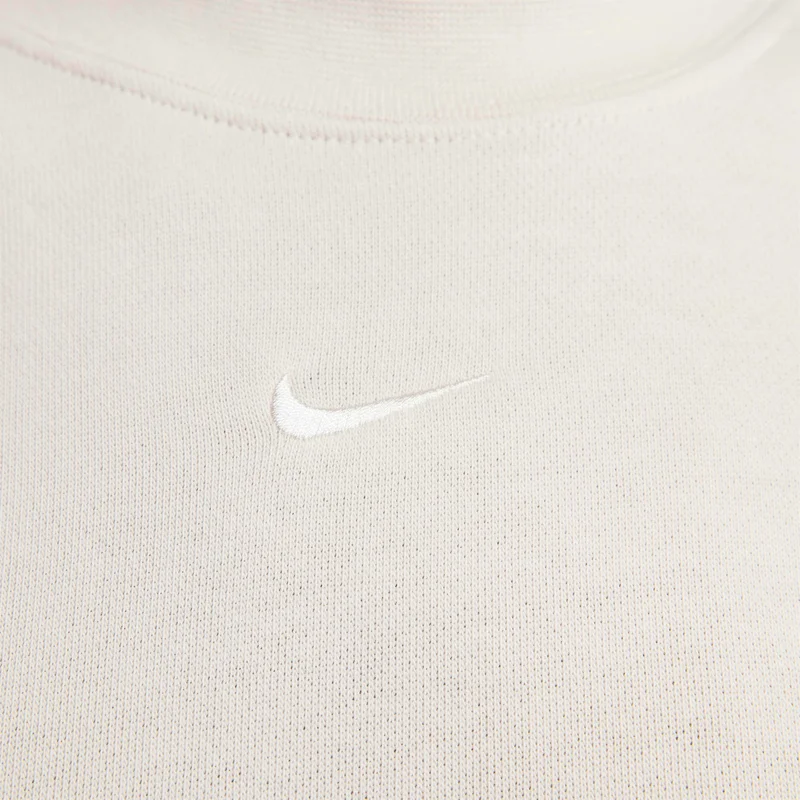 Nike White Women's Sportswear Chill Terry Crop Top for Women | Best Price UAE