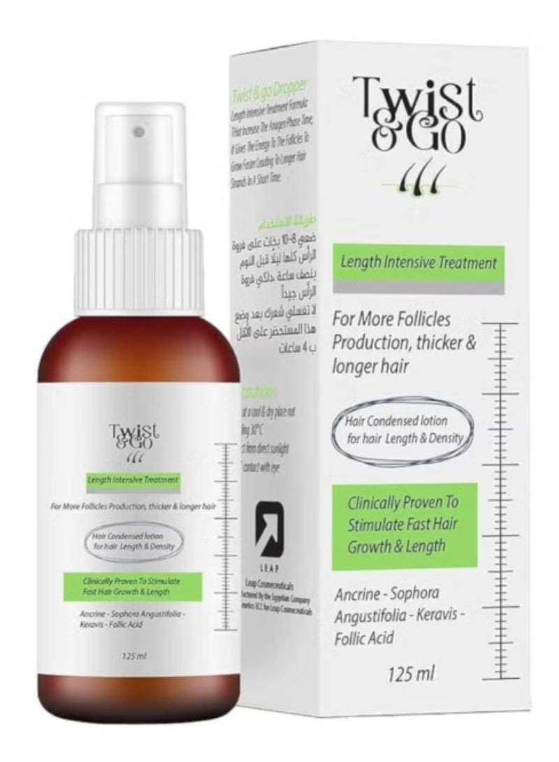  تويست اند جو  لوشن علاج مكثف لإطالة الشعر من تويست آند جو، 125 مل