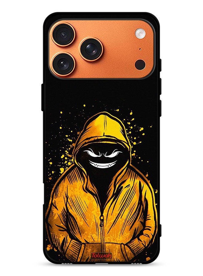 Tolwak Apple iPhone 17 Pro Max Protective Case Cover Marshmallow Boy Art - Image 1