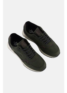 RBX Men Lace Up Casual Shoes, Dark Green  - Image 4