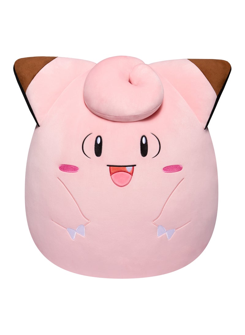 Pokemon Pokemon Squishmallow Clefairy 14-Inches | Plush Toy | Soft Toy | Perfect Gift for Kids & Adults  - Image 1