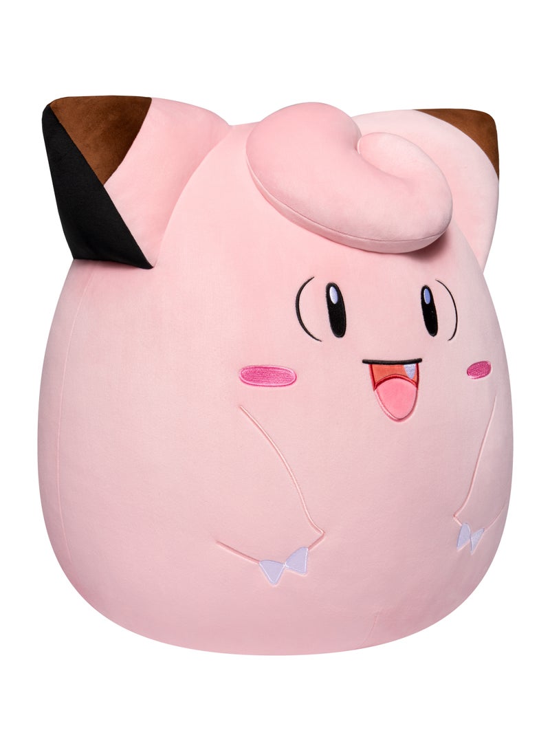 Pokemon Pokemon Squishmallow Clefairy 14-Inches | Plush Toy | Soft Toy | Perfect Gift for Kids & Adults  - Image 2