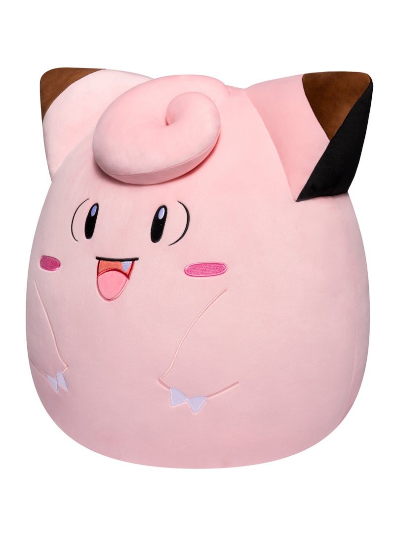 Pokemon Pokemon Squishmallow Clefairy 14-Inches | Plush Toy | Soft Toy | Perfect Gift for Kids & Adults  - Image 3