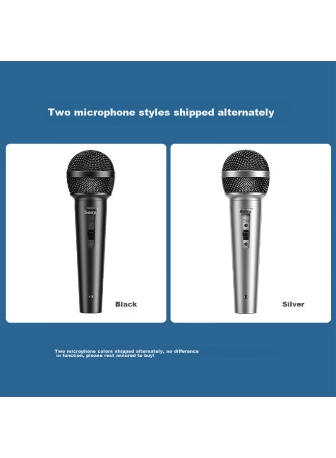 Soaiy Wired Microphone, Wired Dynamic Karaoke, Home Ktv Singing, Stage Karaoke, Conference, Speech, Broadcasting, Home Desktop Computer Speaker, High Quality, H30 - Image 5