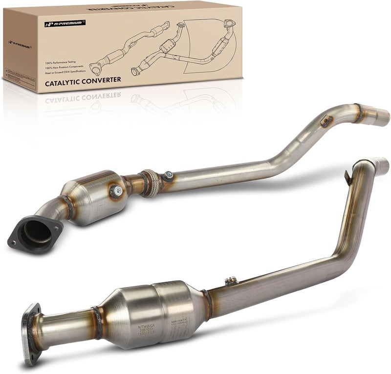 A-Premium 2-PC Catalytic Converter Kit for Dodge and Chrysler - Image 1