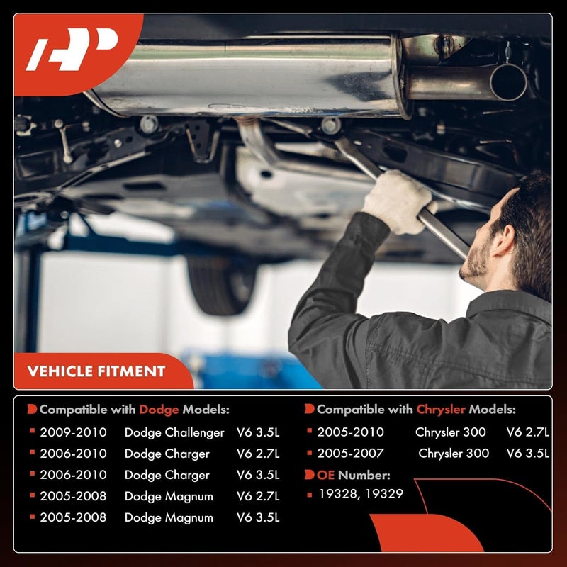 A-Premium 2-PC Catalytic Converter Kit for Dodge and Chrysler - Image 2