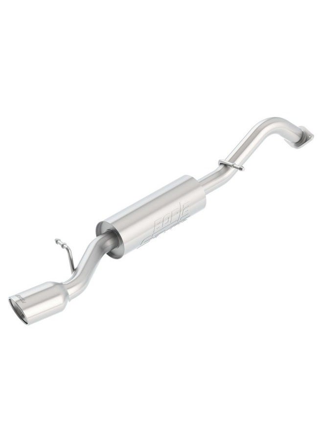 Borla نظام العادم للأداء من بورلا 11815 للخلف لمحور السيارة لتويوتا كورولا S & XRS 2009-2013 1.8L/ 2.4L 4 أسطوانات. من الفولاذ المقاوم للصدأ T-304 نوع S مخرج واحد خلفي يمين 4.25"x3.5" بيضاوي مصقول طرف T-304 SS - Image 1