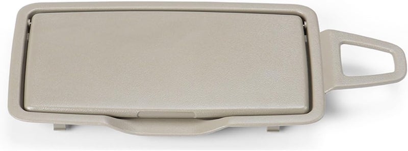 Wivplex Car Sun Visor Vanity Mirror Cover - Left Dark Beige - Image 1