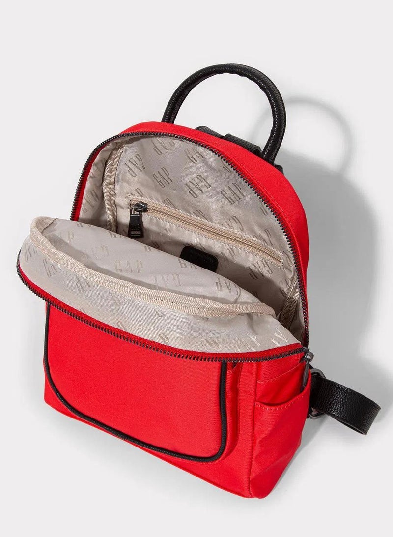 Gap Women's Backpack Red 15809 - Image 3