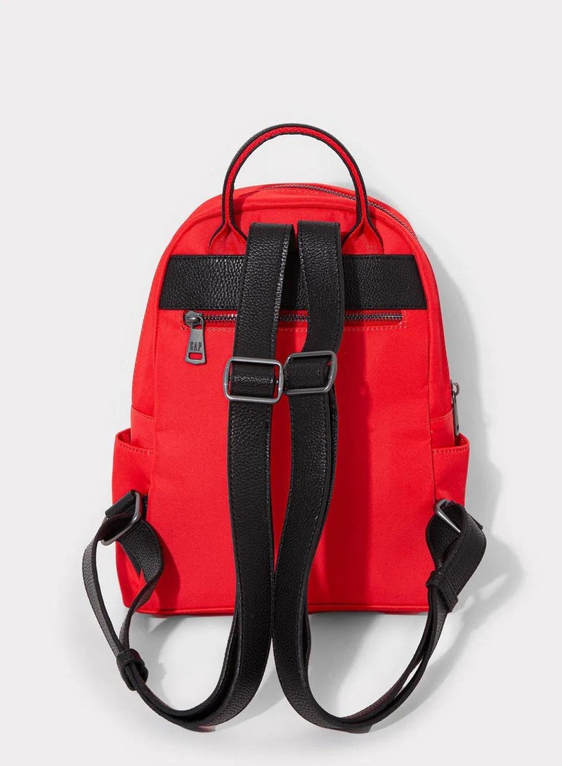 Gap Women's Backpack Red 15809 - Image 4
