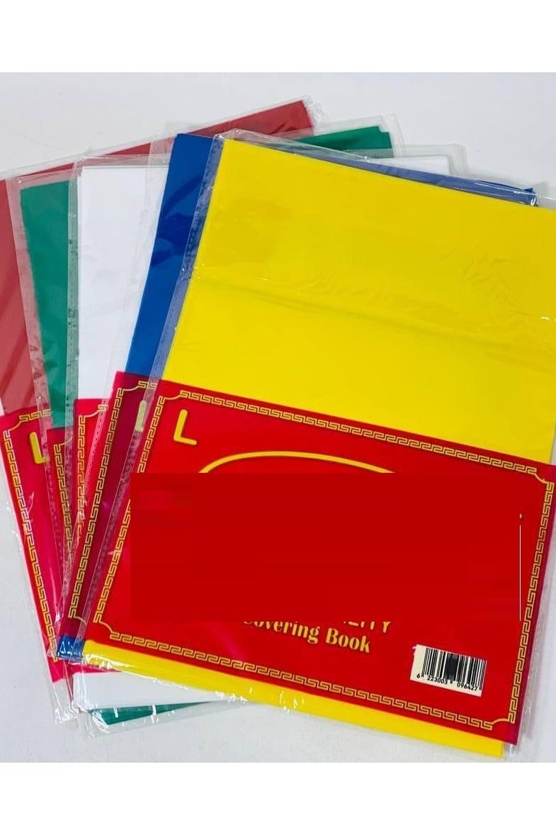 بريما جلاد الكشكول الكبيراللميع  الجلاد البلاستيك بجراب  الكيس : ١٠ جلدات   غلاف كتاب بريما لوكس احمر - Image 2