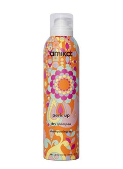 amika Amika Perk Up Talc-Free Dry Shampoo – Oil-Absorbing, Refreshing, and Volumizing No-Wash Hair Cleanser for All Hair Types, Sulfate-Free & Vegan, 189ml  - Image 1