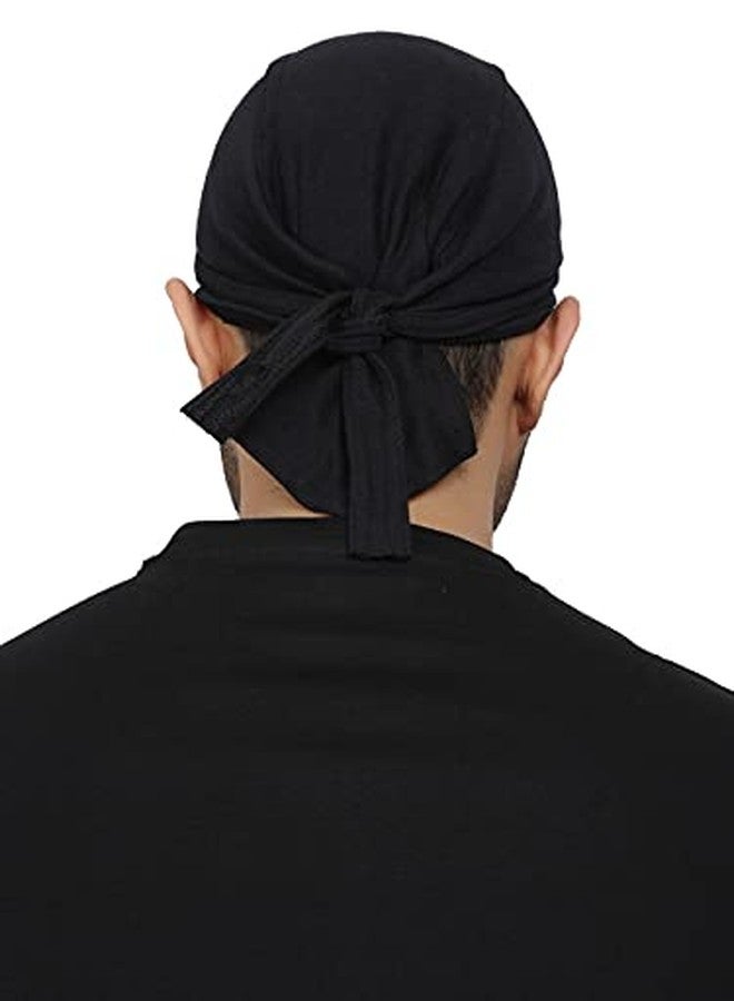 BISMAADH DOO Rag Skull Cap Headwrap Soft & Breathable, Stretchable Helmet Liner Cooling Cap Cotton Hosiery Bandana For Men & Women - Image 4