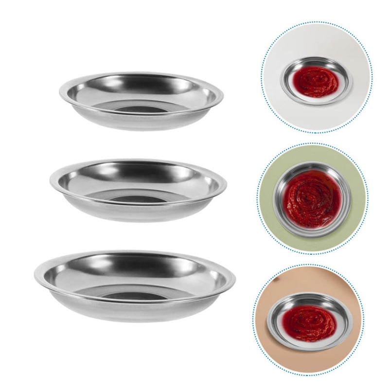 Stainless Steel Soy Sauce Dipping Bowls Set Of 30 For Seasoning And Appetizers - Image 4