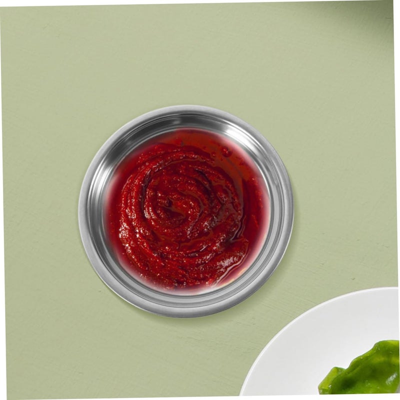 Stainless Steel Soy Sauce Dipping Bowls Set Of 30 For Seasoning And Appetizers - Image 3