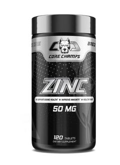 CORE CHAMPS Zinc,50Mg,120Capsules 