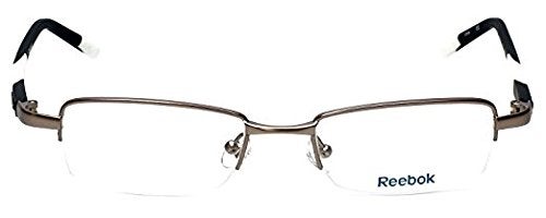 Reebok نظارات ريبوك ديزاينر R1003 بإطار ساتان-غانمتال 50مم مع عدسة تجريبية - Image 4