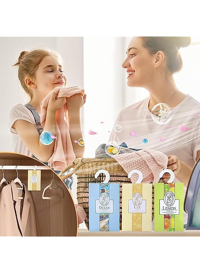 erorex Natural Scented Sachets Bags Deodorizing Aroma Sachet Wardrobe Fresheners Long Lasting Suitable For Drawers Closets Wardrobes Bathrooms Cars Pack Of 18 - Image 4