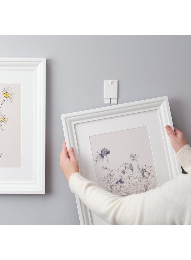 Adhesive Hook For Frame, White - Image 2