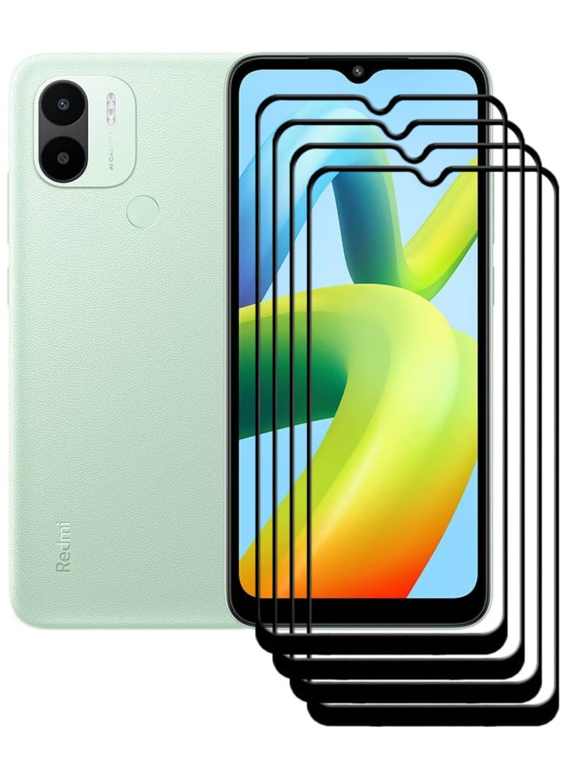 ACLIX 4 Pieces Antistatic ESD Dustproof Premium Quality High Definition Tempered Glass Screen Protector Designed For Xiaomi Redmi A1+ - Image 1