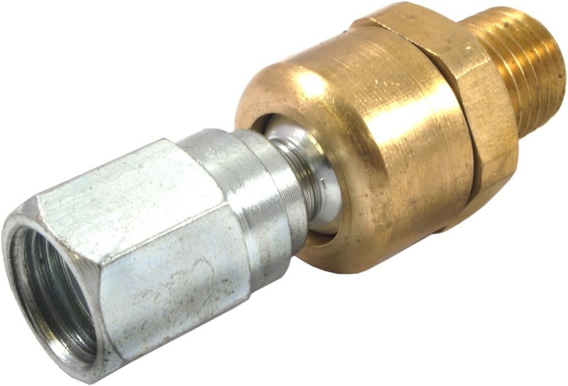 Forney 75540 Brass Fitting Airline Ball Swivel 14Inch Male NPTby14Inch Female NPT - Image 3