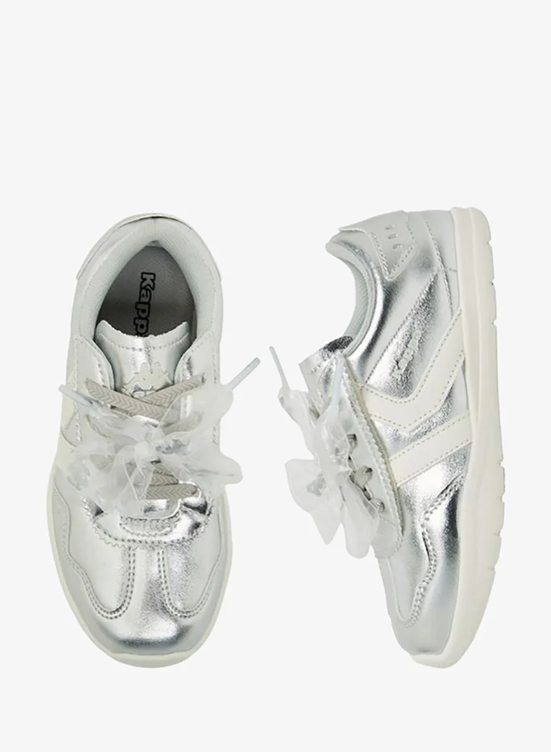 Kappa Girls Bow Lace-Up Ankle School Sneakers