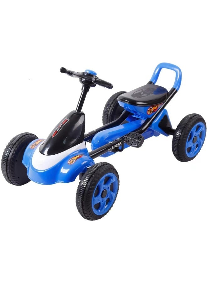 Baby car with pedals blue 