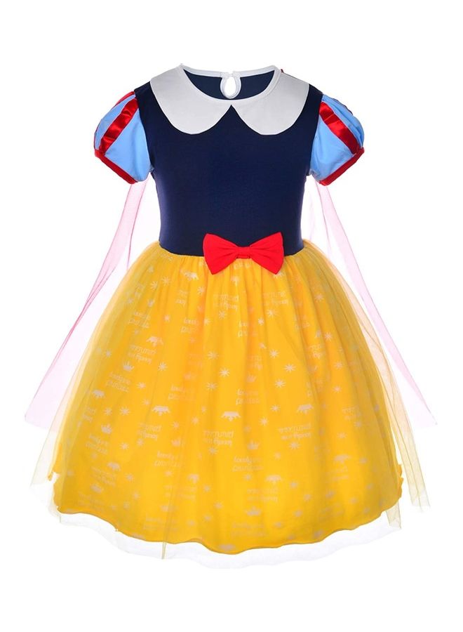 إسكدنيا زي أميرة تنكري مرفق بقوس رأس 90سم - Image 2