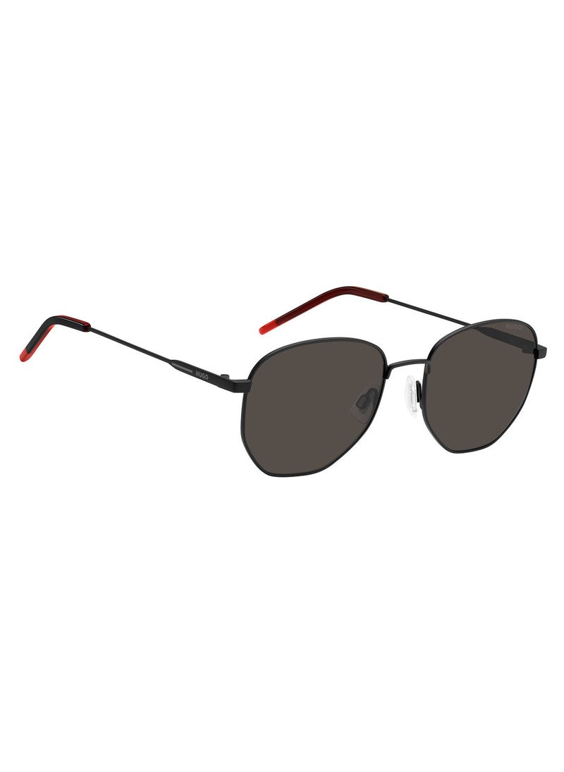 HUGO BOSS - Men's Octagonal Sunglasses Hg 1178/S Mtt Black 55 - Image 1