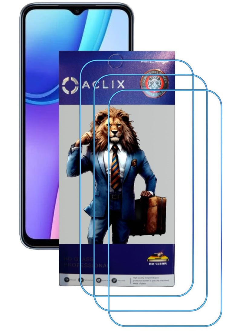 ACLIX 3 Pieces Antistatic ESD Dustproof Premium Quality High Definition Clear Tempered Glass Screen Protector Designed For Xiaomi Redmi Note 11R - Image 1