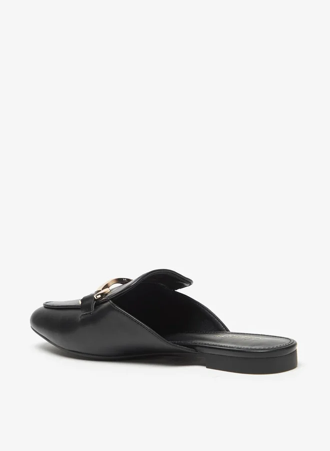 سيليست Women Slip On Mules with Metallic Accent