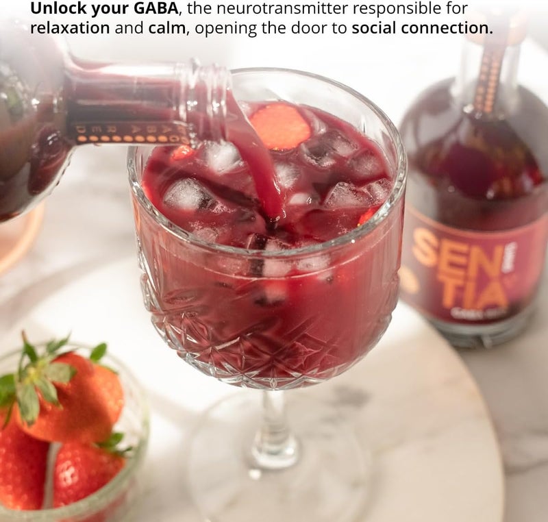 Sentia Spirits Gaba Red - Alcohol Free Botanical Drink - Image 5