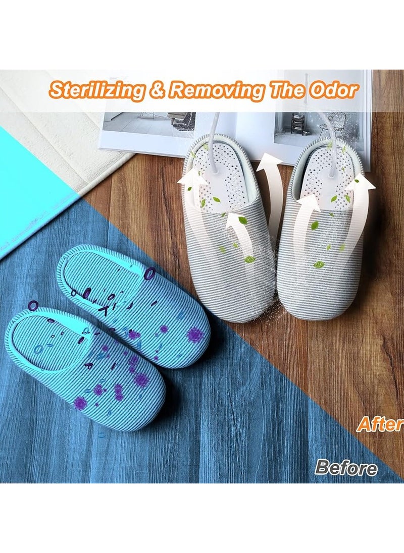 PEETTA - Compact Electric Shoe Dryer - Quick Drying for Leather Shoes, Sneakers, Boots, Gloves & Socks - Portable, Odor Eliminating, Safe PTC Heating - Ideal for Home & Travel - Image 1
