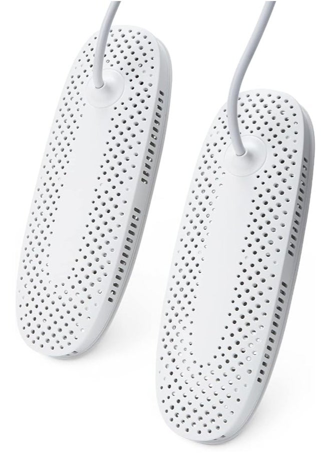 PEETTA - Compact Electric Shoe Dryer - Quick Drying for Leather Shoes, Sneakers, Boots, Gloves & Socks - Portable, Odor Eliminating, Safe PTC Heating - Ideal for Home & Travel - Image 1