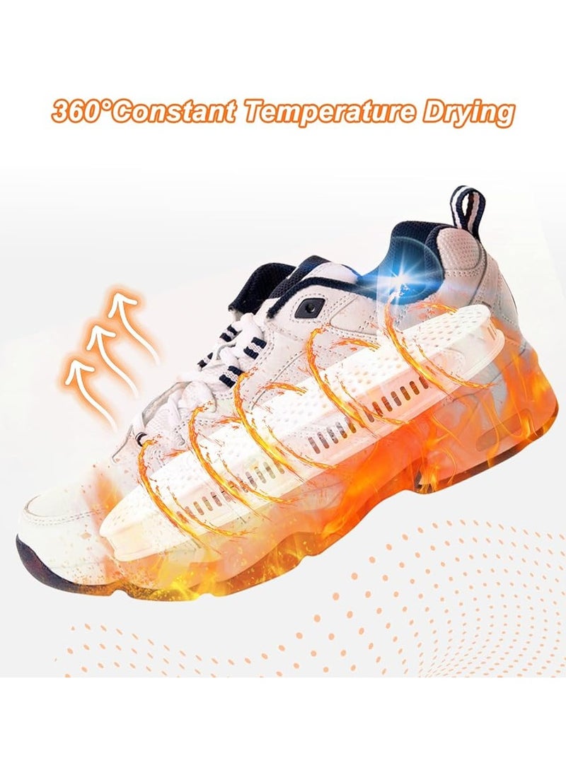 PEETTA - Compact Electric Shoe Dryer - Quick Drying for Leather Shoes, Sneakers, Boots, Gloves & Socks - Portable, Odor Eliminating, Safe PTC Heating - Ideal for Home & Travel - Image 1