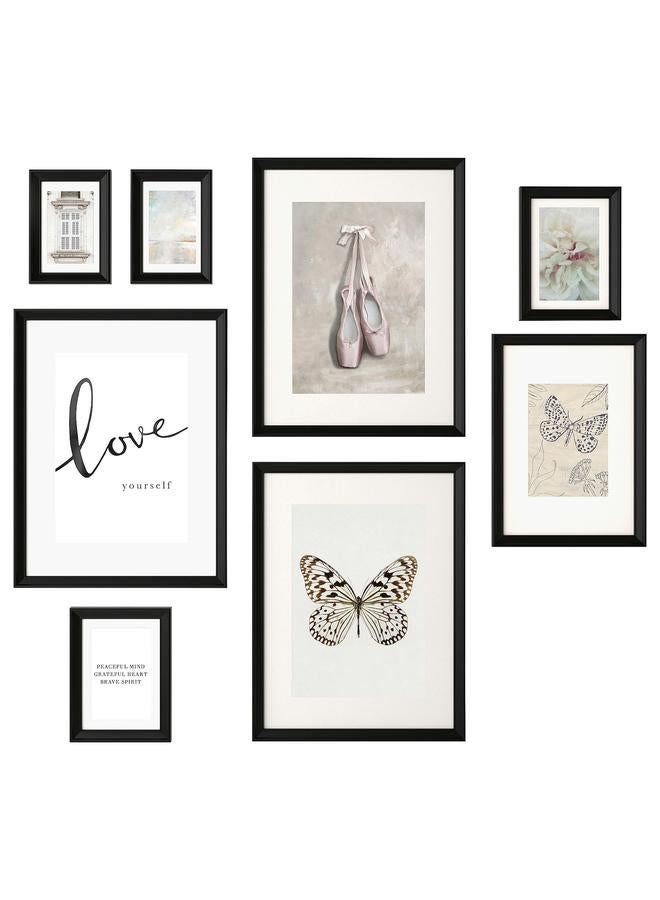 Zaboon Frame With Poster, Set Of 8, Little Things - Image 1
