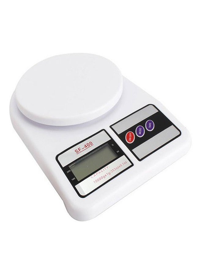 SF-400 Digital Kitchen Scale White 1kg - Image 1