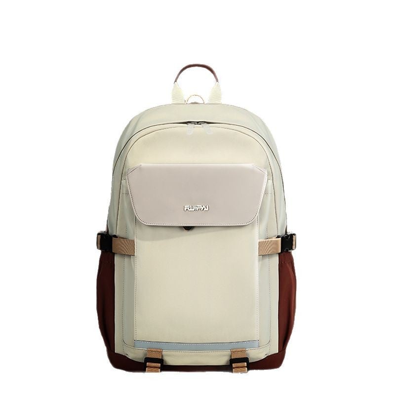 Ruipai Minimalist Large Capacity Casual Student Backpack for Men Women - Image 1