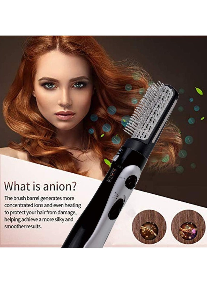 RE-2013-2 Hair Electric Comb Fast Heating (3s) Hair Styler with 2 Brush - Image 3