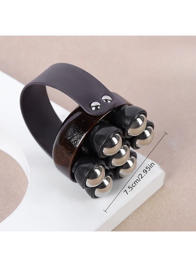 Handheld Massager Adjustable Metal Ball For Muscle Relaxation Home Office Use - Image 3