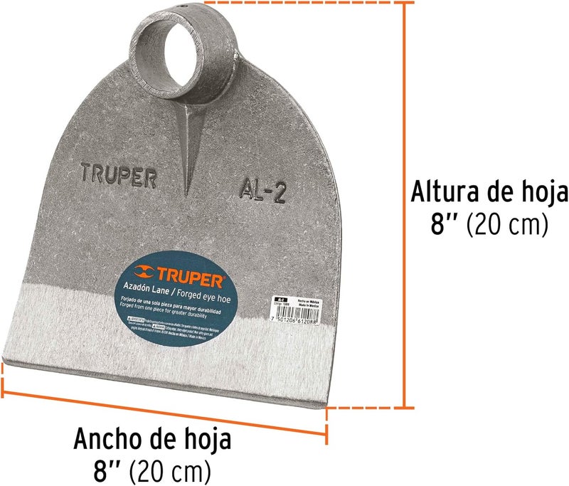 TRUPER AL-2 Round Eye Hoes 1.7Lb (0.77Kg) - Image 3