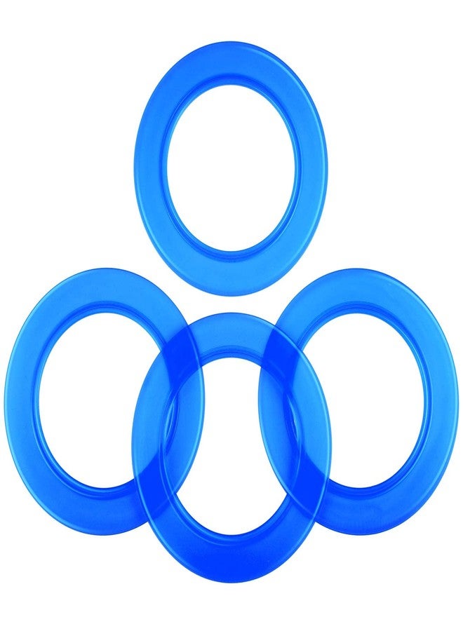 JOVITEC 4 Packs 7301111-0070A Flush Valve Seal Kit for American Standard Toilets, Compatible with Replacement Parts for Champion 4 Tank and Eljer Titan 4 Model Toilets, Replace for 012611410444 - Image 1