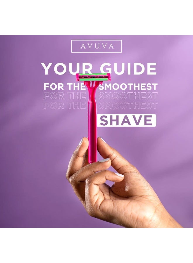 أفيفا أفوفا ماكينة حلاقة للنساء للاستخدام مرة واحدة - 5 قطع - Image 5